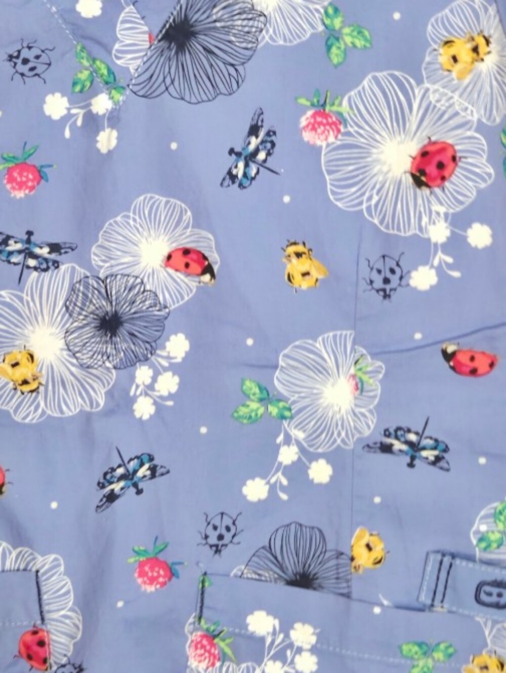 Flowers Scrub Set - Picture 2 of 2